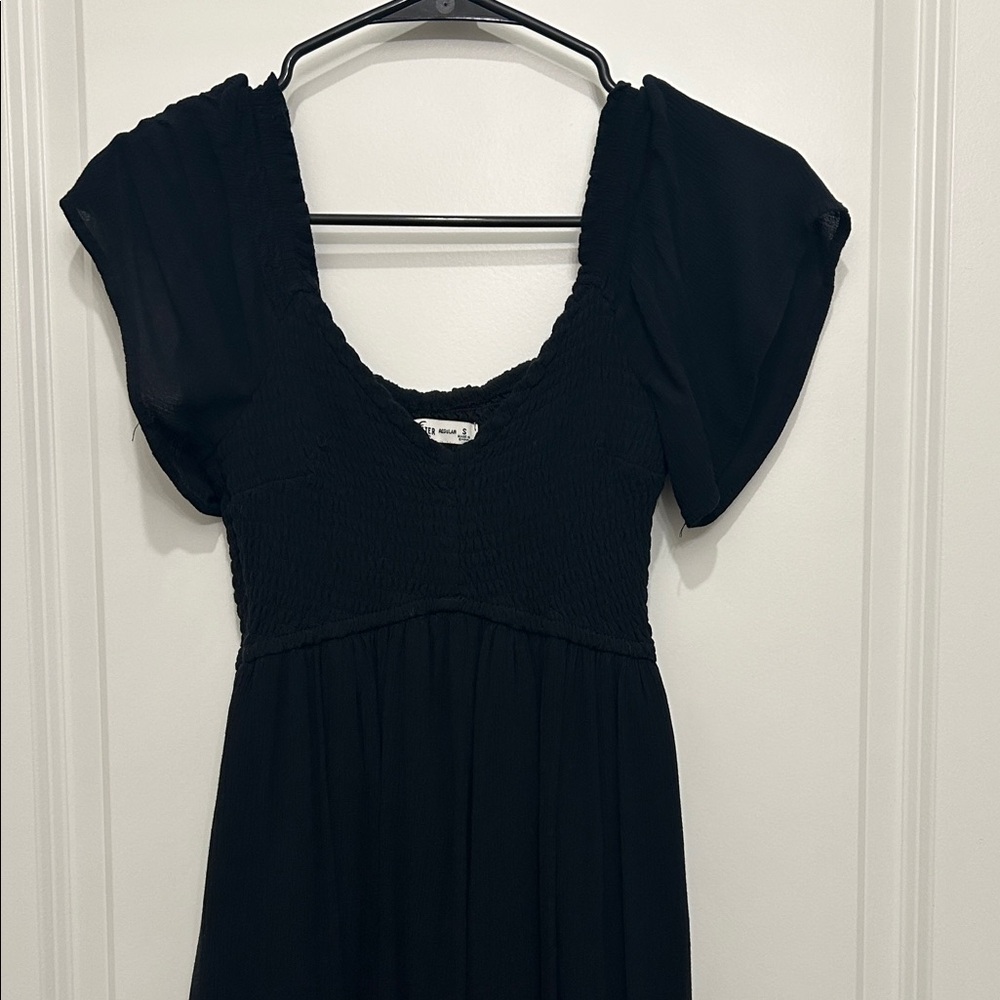 Hollister Black Midi Dress